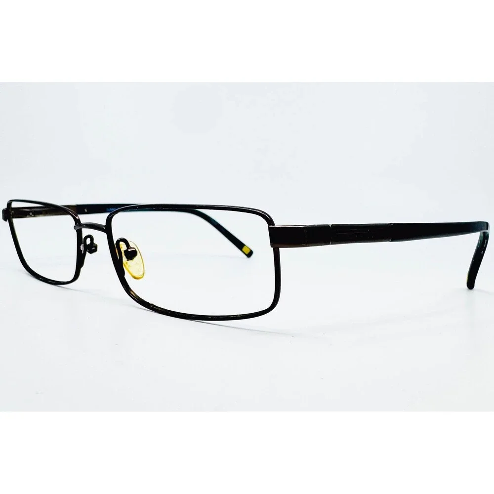 Silver Dollar Eyeglasses Mens Blue CLD947 #1 Rectangular Frames 145